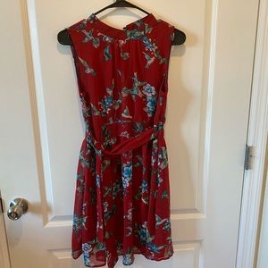 Red Spring Dress